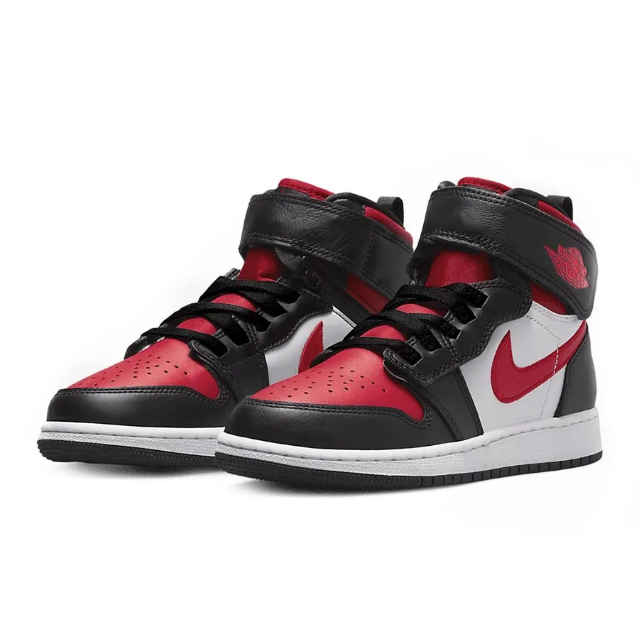 Giày Đen - Đỏ - Giày Thể Thao Nike Jordan 1 Hi FlyEase DC7986-061 Màu Đen Đỏ Size 35 - Vua Hàng Hiệu